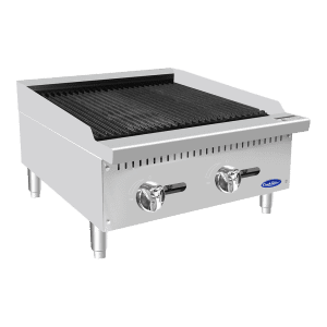 ATCB-24 Heavy-Duty Countertop 24" Char-rock Broiler, Gas